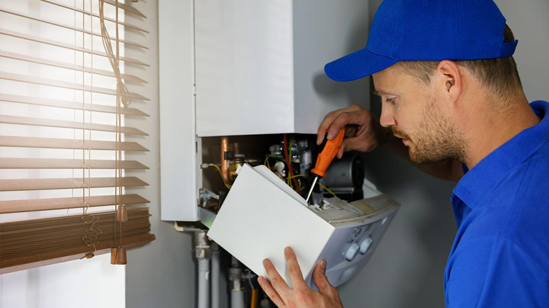 Una caldaia a gas per riscaldamento di acqua necessita di manutenzione?